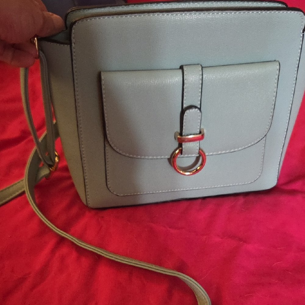 Elegant Light Blue Women's Bag